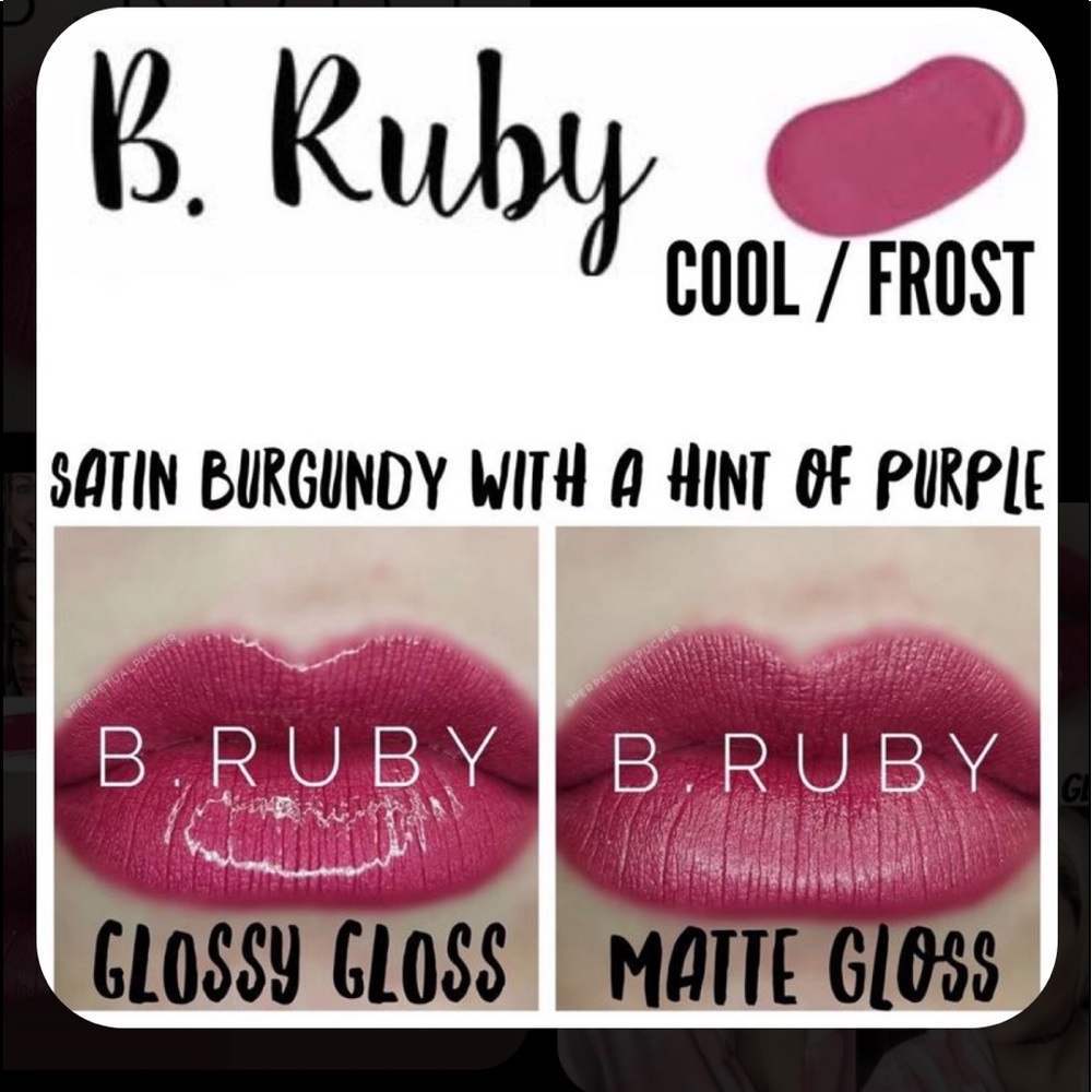 B ruby lipsense